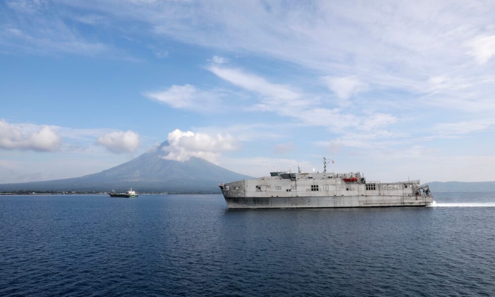 USNS City of Bismarck Arrives at the Port of Legazpi for Pacific Partnership 2024-2