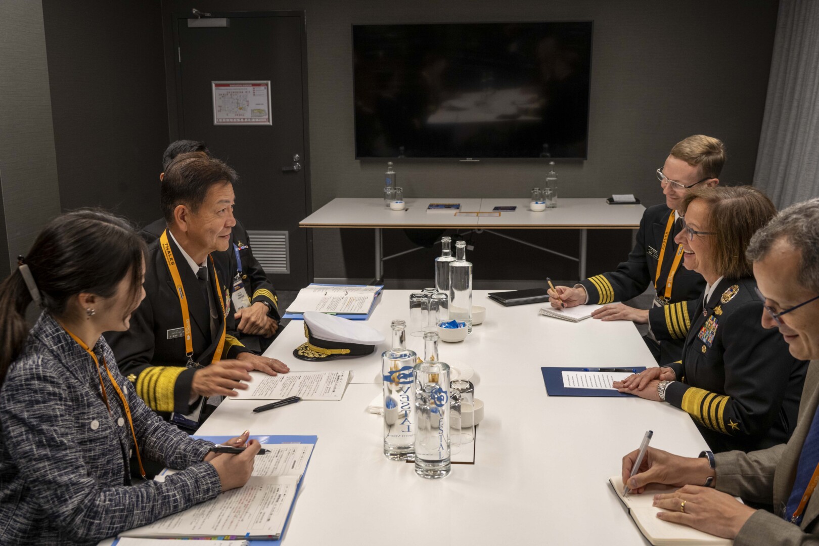 CNO Meets with Chief of Staff of the Japanese Maritime Self-Defense Force