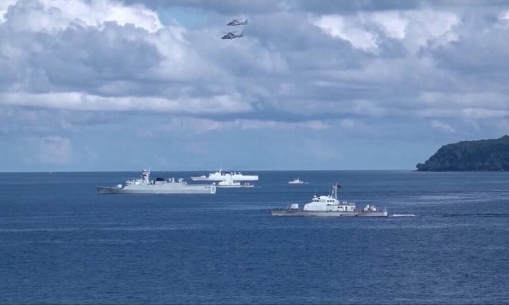 Chinese, Cambodian sailors conduct maritime live-fire drill during Golden Dragon-2024 joint exercise