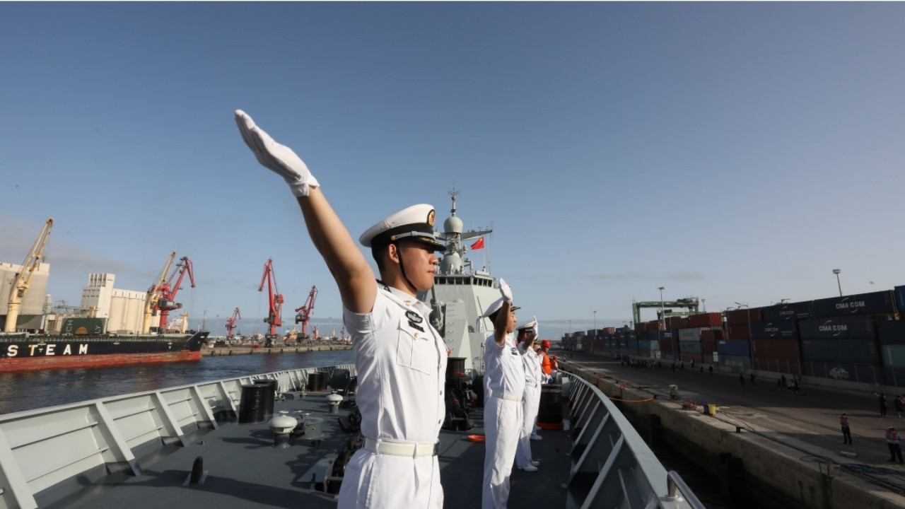 Chinese Naval Taskforce Makes Technical Stop in Casablanca