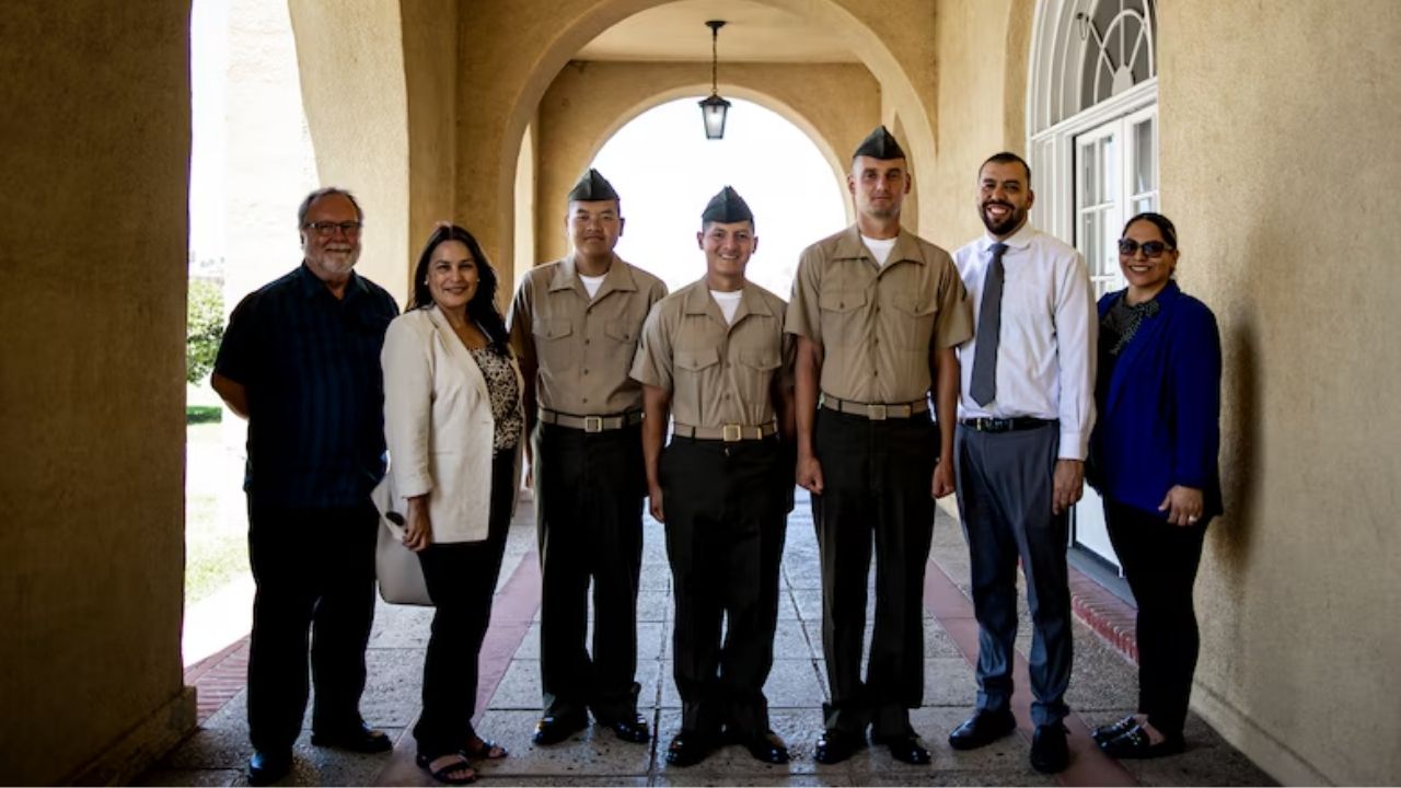 Dreams Fulfilled New Marines Achieve Citizenship and Military Service