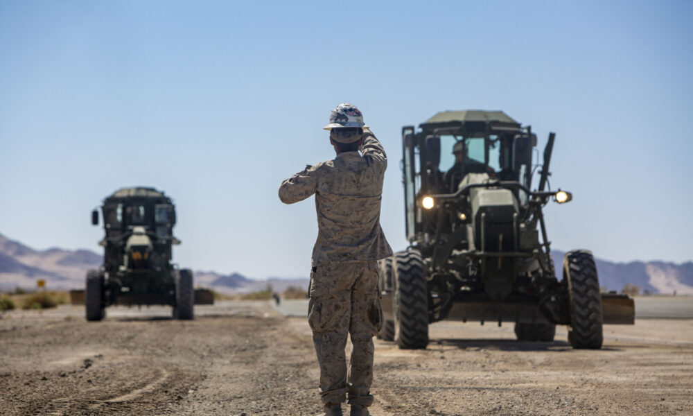 Reserve Marine Wing Support Squadron Repairs the Marine Corps’ Largest Expeditionary Airfield