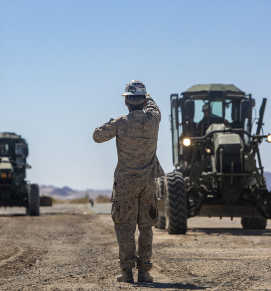 Reserve Marine Wing Support Squadron Repairs the Marine Corps’ Largest Expeditionary Airfield