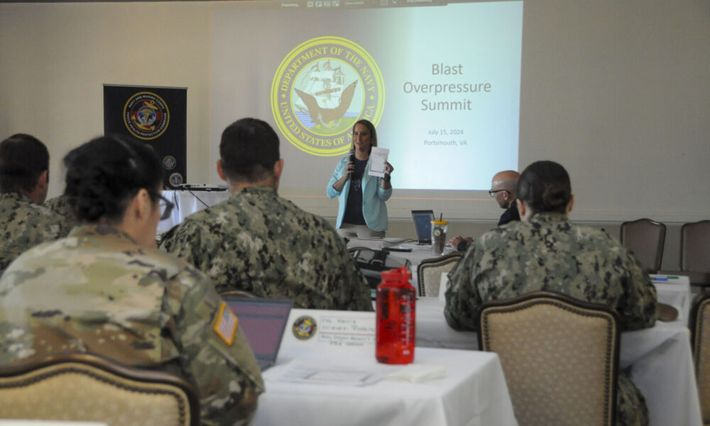 Protecting warfighters: Navy hosts summit on blast overpressure safety