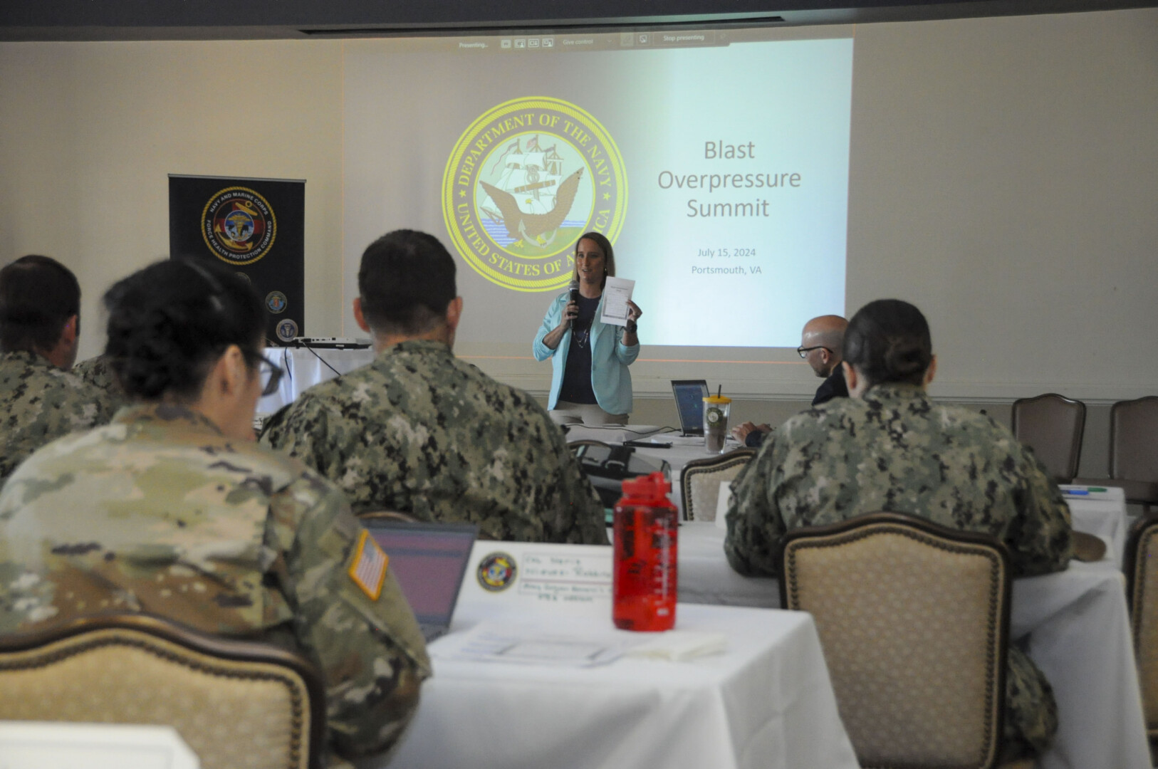 Protecting warfighters: Navy hosts summit on blast overpressure safety