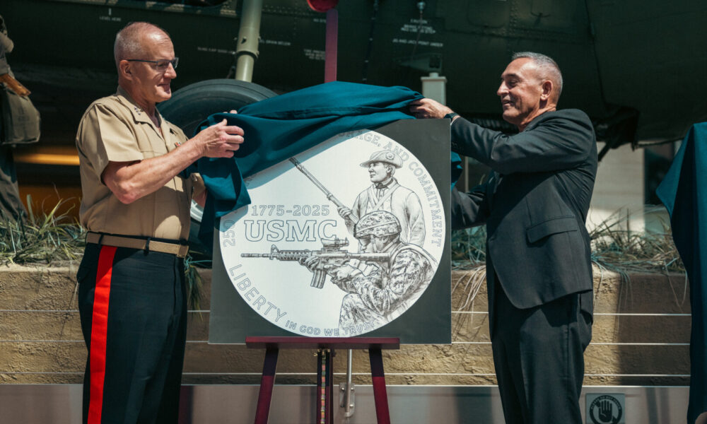 U.S. Mint and Marine Corps Heritage Foundation Unveil the New Trio of Marine Corps Commemorative Coins