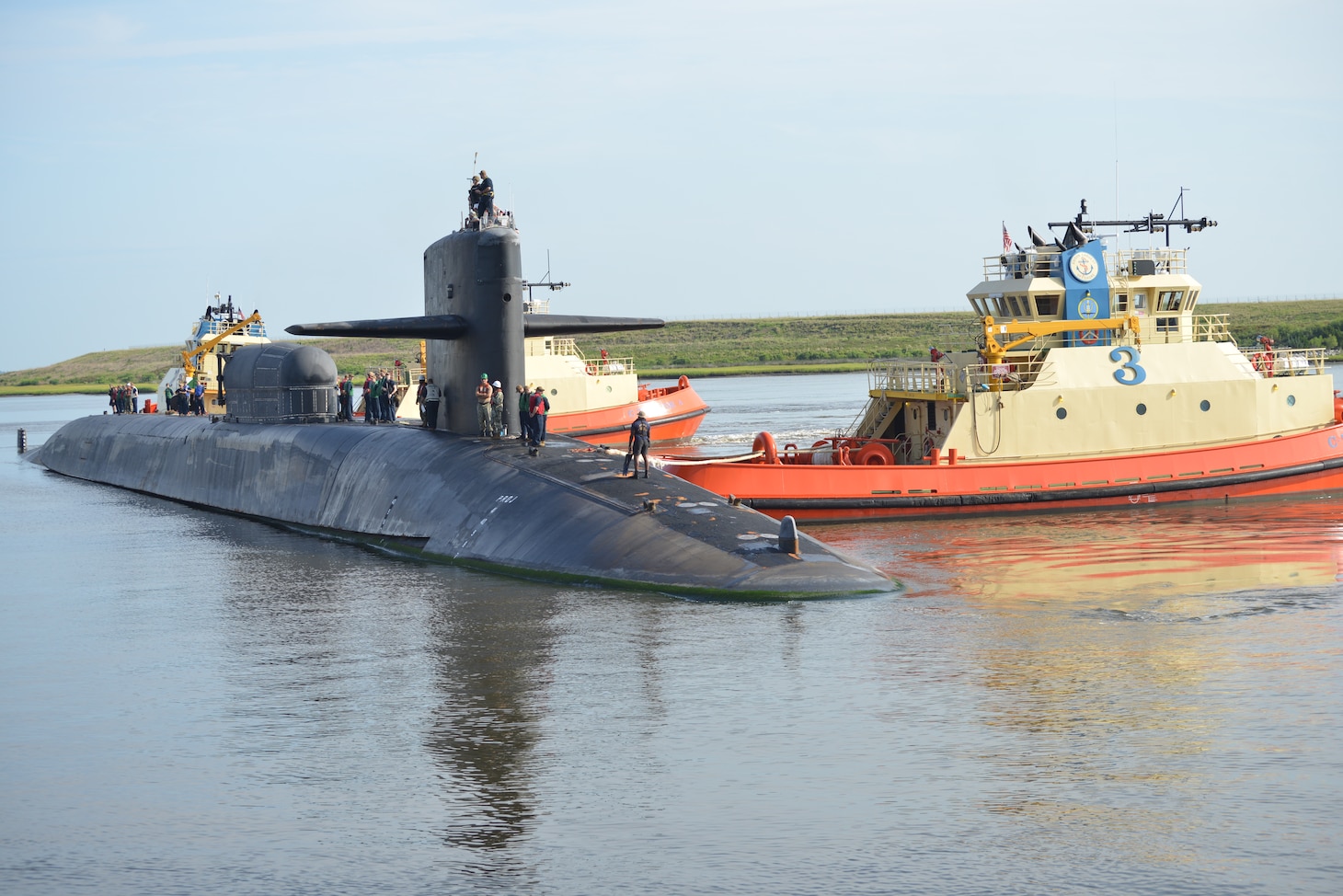 USS Florida Returns to Kings Bay Following 727-Day Deployment