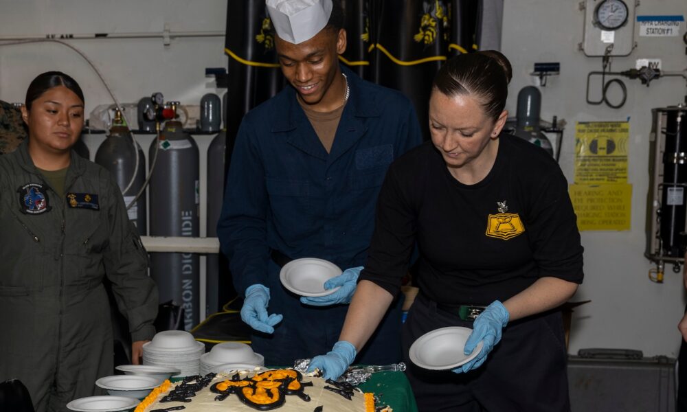 USS Wasp Celebrates 35th Birthday