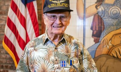 World War II Navy Veteran Receives Distinguished Flying Cross, Air Medal