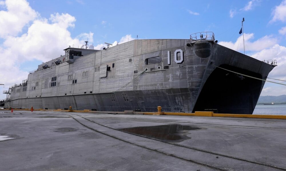 USNS Burlington arrives in Puerto Cortes, Honduras for Continuing Promise 2024