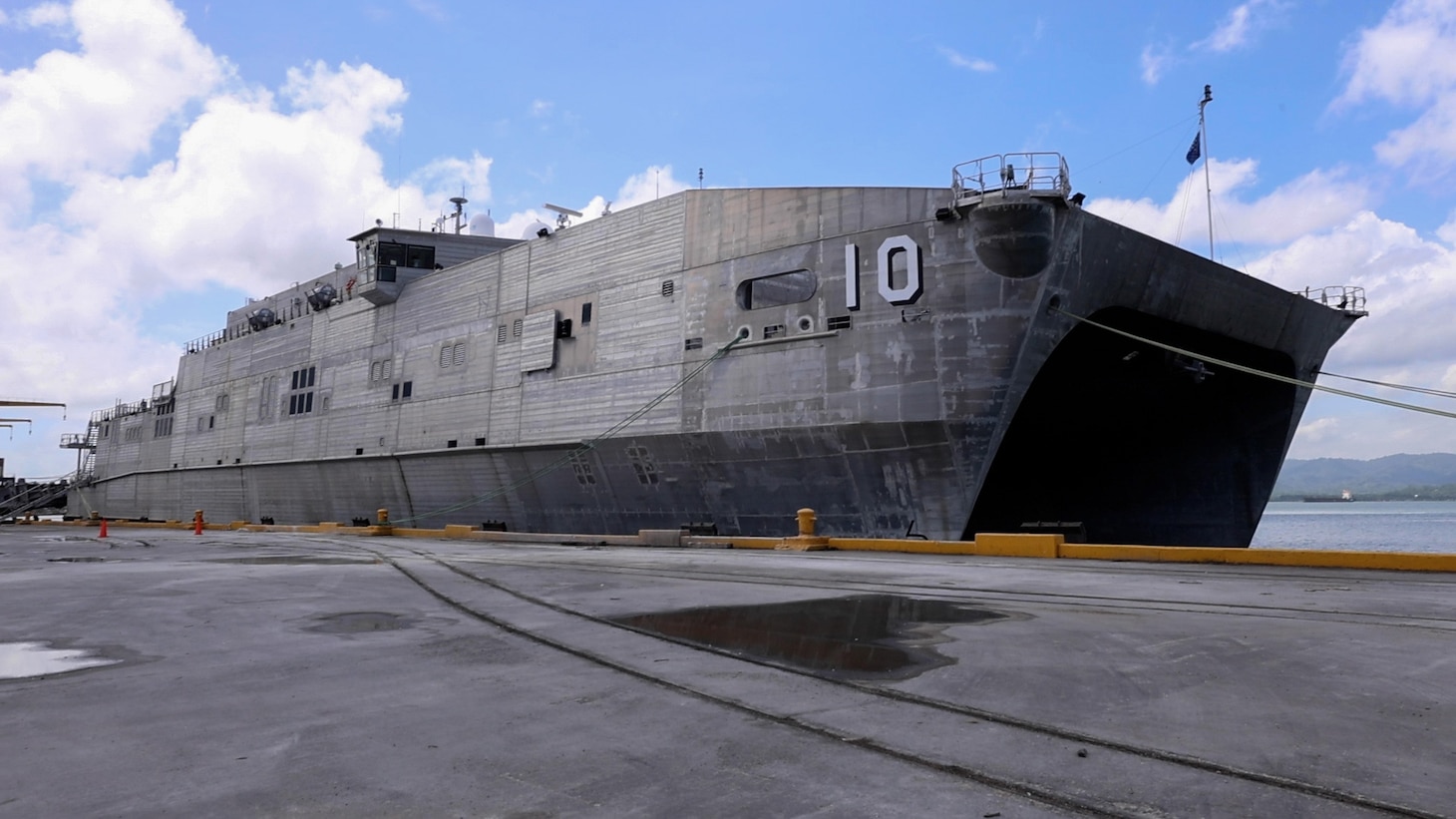 USNS Burlington arrives in Puerto Cortes, Honduras for Continuing Promise 2024