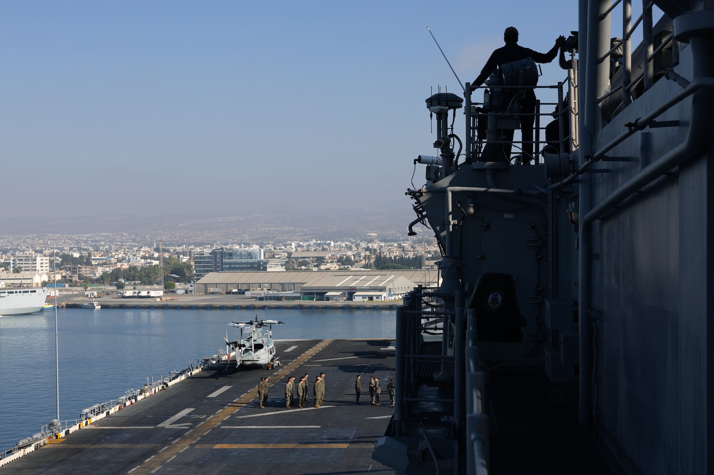 USS Wasp Conducts Port Visit to Limassol, Republic of Cyprus