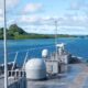 USS Blue Ridge arrives in Koror, Palau