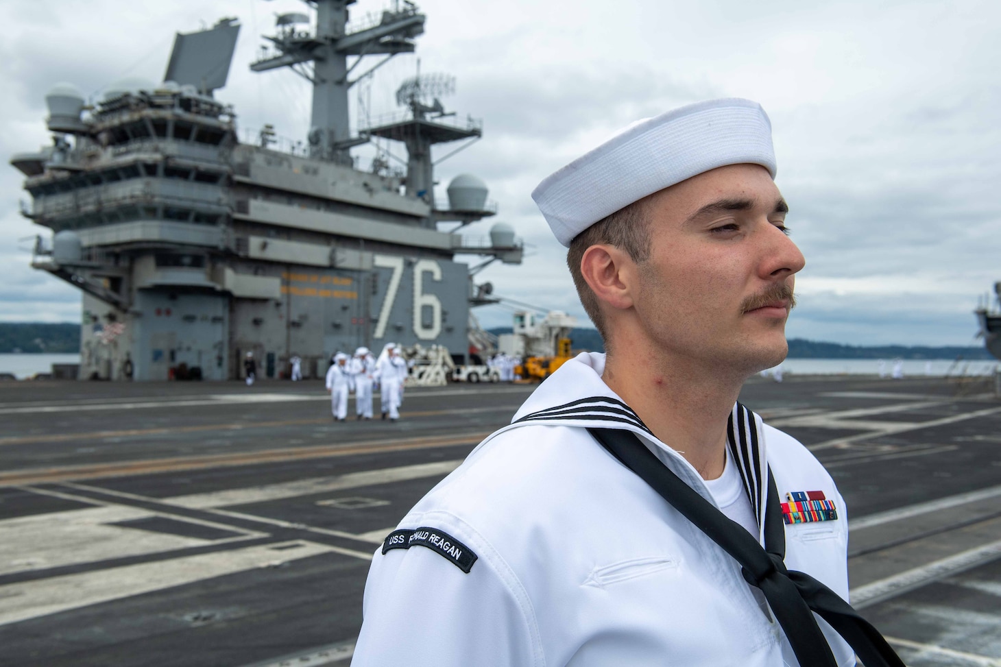 USS Ronald Reagan (CVN 76) Arrives In Bremerton