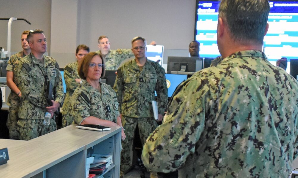 Chief of Naval Operations visits U.S. Fleet Cyber Command and U.S. 10th Fleet