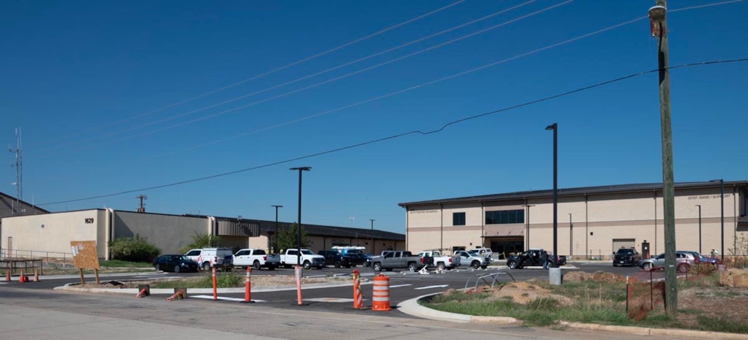 A new two-story squadron operations and simulator facility is set to be complete in fall 2024 at Naval Air Station Joint Reserve Base Fort Worth.