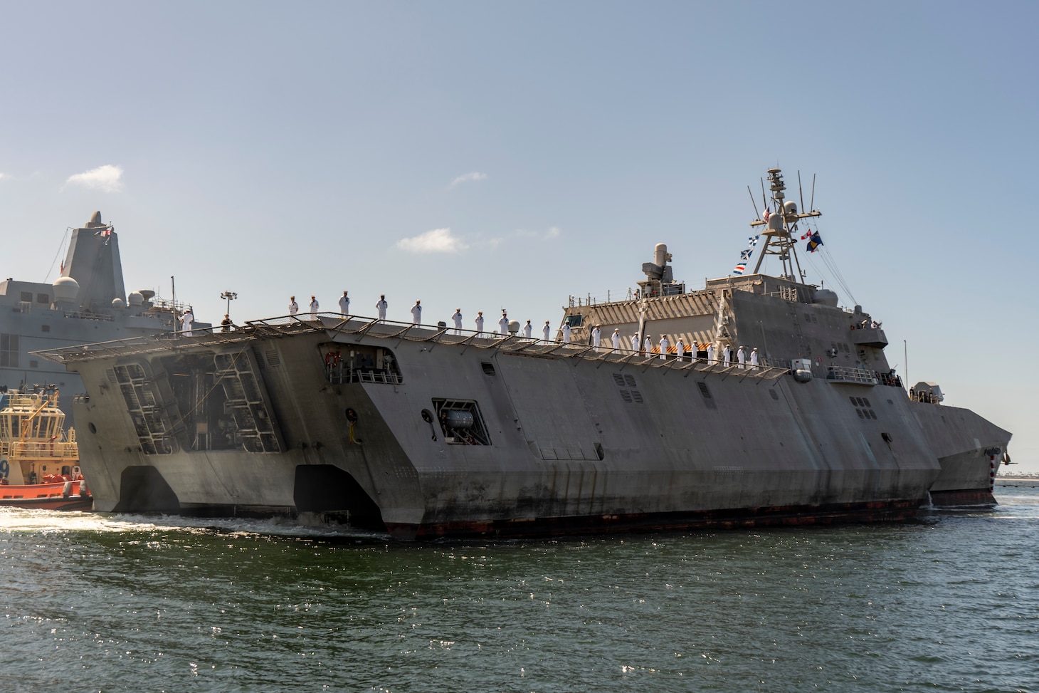 USS Manchester (LCS 14) Returns to San Diego Homeport