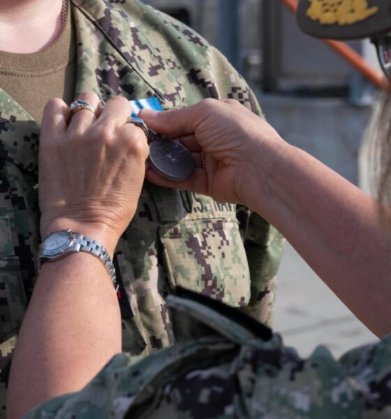 CNO presents first-ever Arctic Service Medal to Submariners