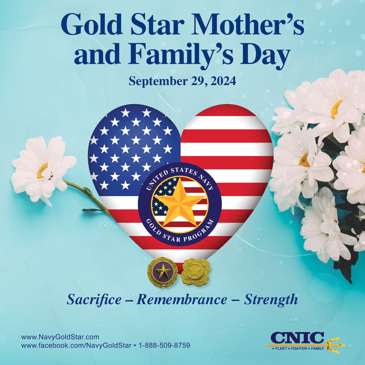 In 2009, Fallen Service Members’ families were officially recognized and added by Presidential Proclamation, renaming the observance to Gold Star Mother’s and Family’s Day.