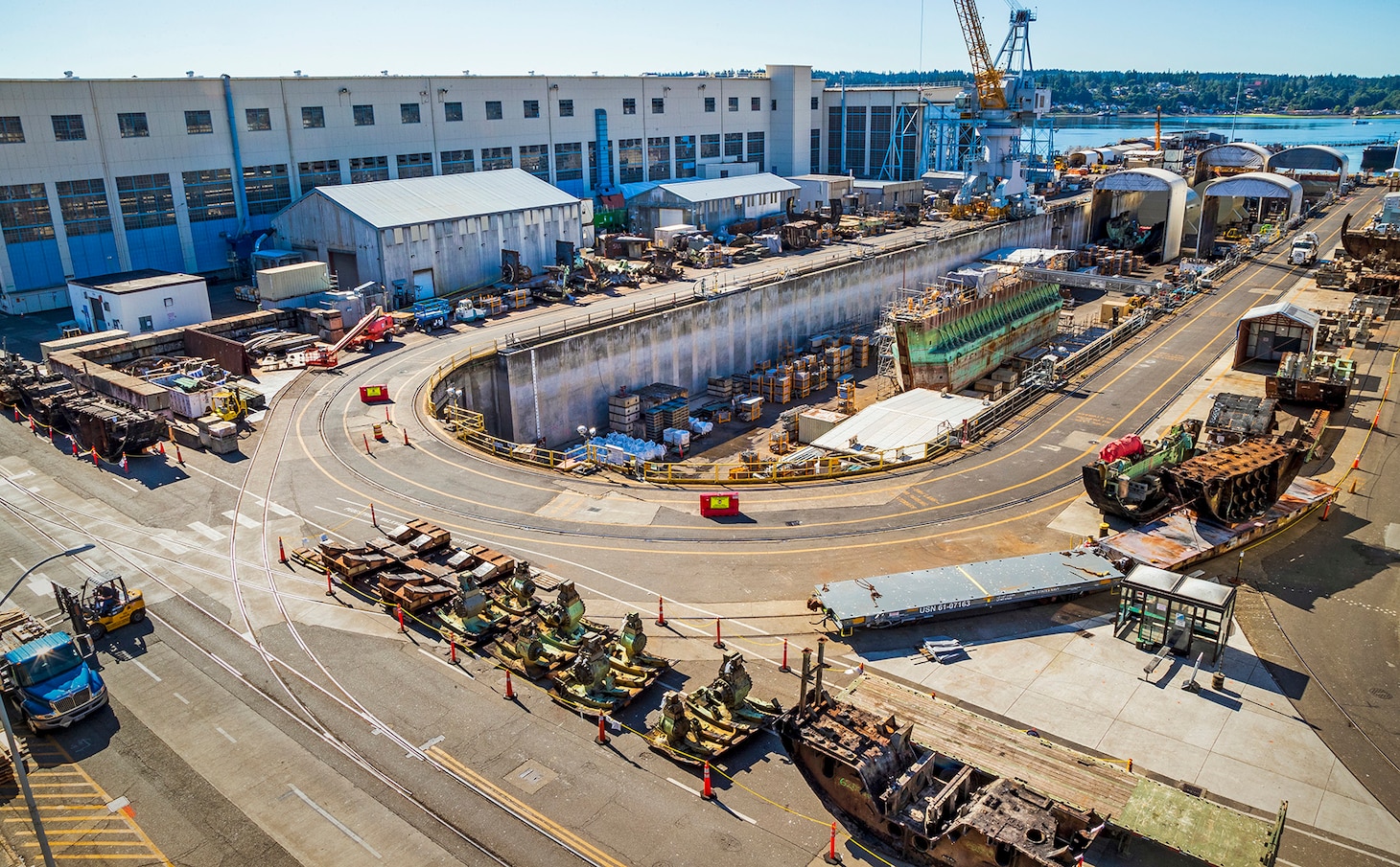 SIOP microgrid study by NAVFAC EXWC to enhance energy resilience, mission assurance at naval shipyards