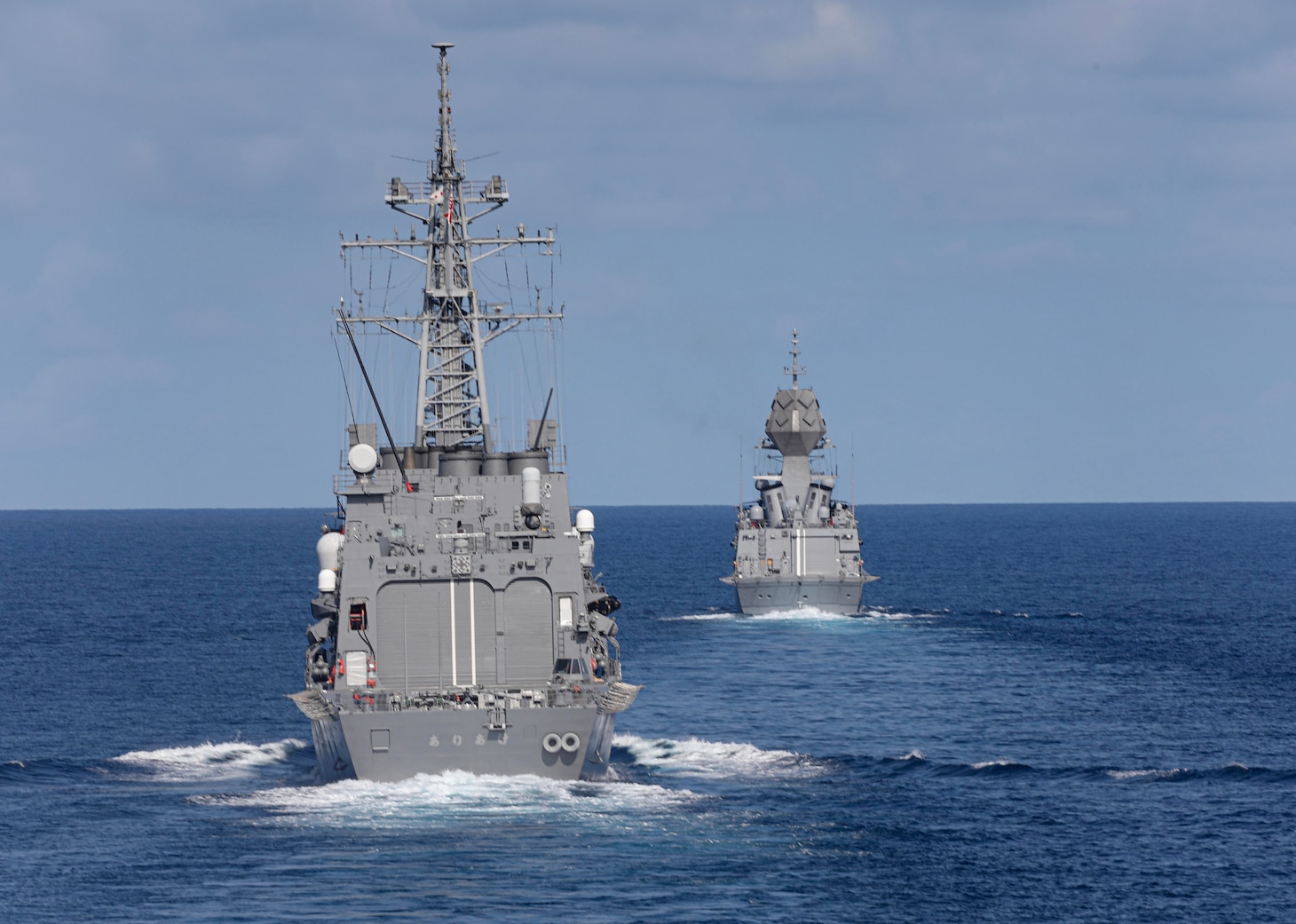 US, Australia, and Japan Naval Forces Conduct Multilateral Exercise