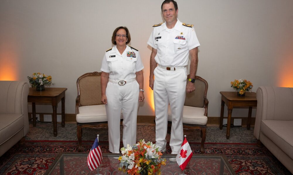 Readout of Chief of Naval Operations Adm. Lisa Franchetti’s Meeting with Commander Royal Canadian Navy Vice Adm. Angus Topshee