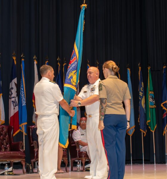 Berti assumes command at FRCE