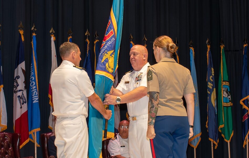 Berti assumes command at FRCE