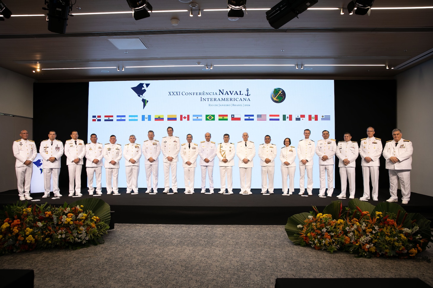 CNO, NAVSOUTH Strengthen Partnerships at Inter-American Naval Conference in Brazil