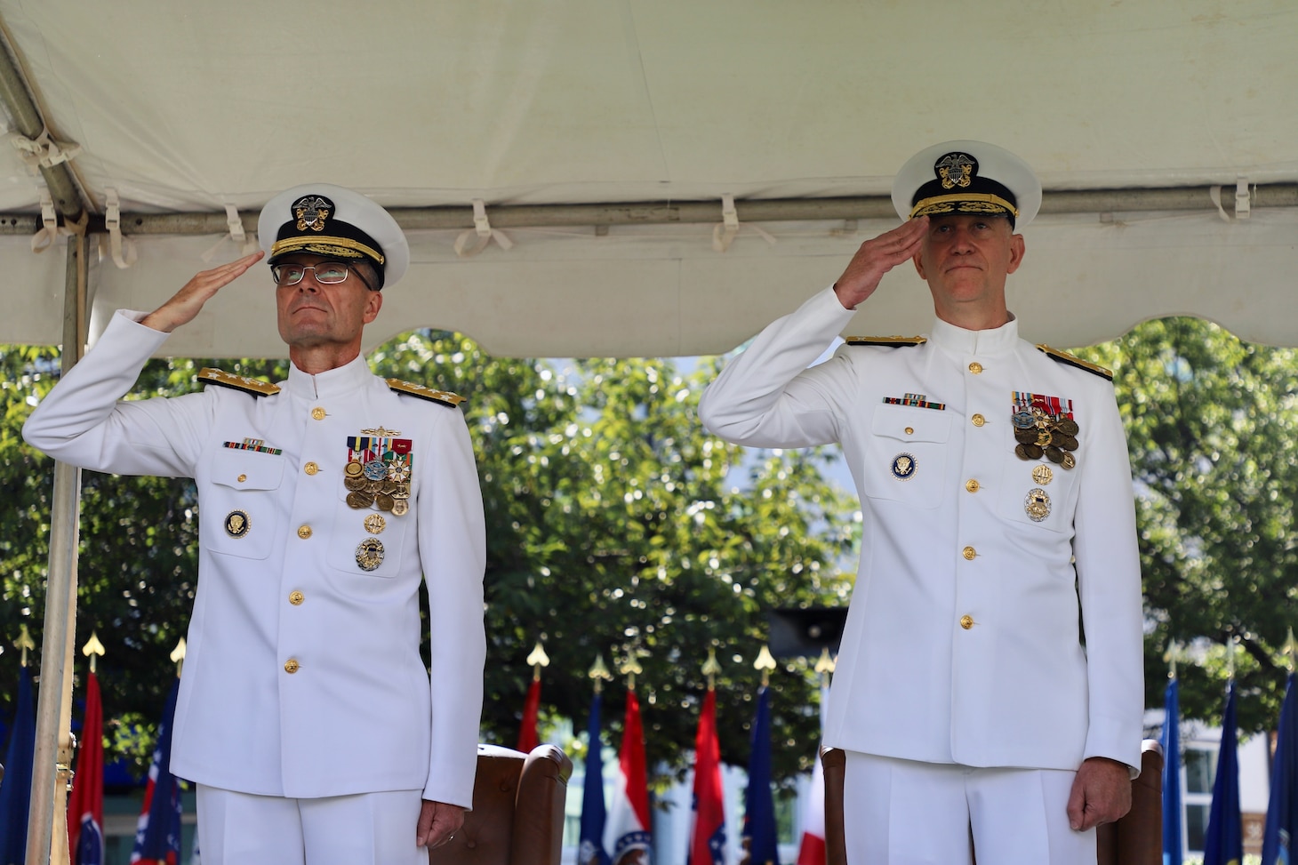 Navy JAG Corps Hosts Change of Office 