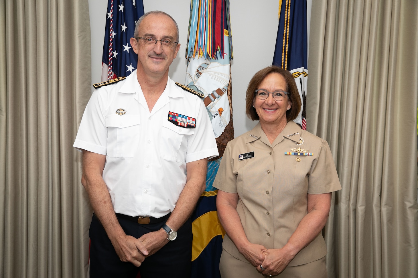 Readout of Chief of Naval Operations Adm. Lisa Franchetti’s Meeting with the Chief of Staff of the French Navy Adm. Nicolas Vaujour at the Pentagon