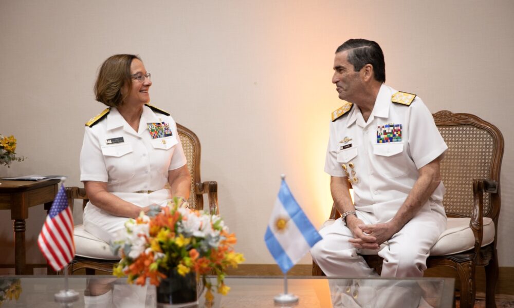 Readout of Chief of Naval Operations Adm. Lisa Franchetti’s Meeting with Argentine Chief of Navy General Staff Vice Adm. Carlos María Allievi