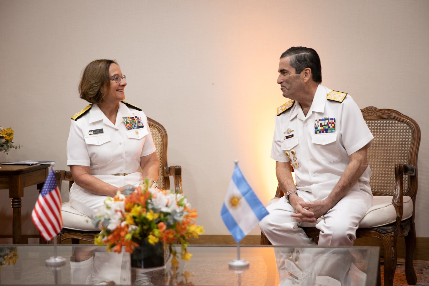 Readout of Chief of Naval Operations Adm. Lisa Franchetti’s Meeting with Argentine Chief of Navy General Staff Vice Adm. Carlos María Allievi