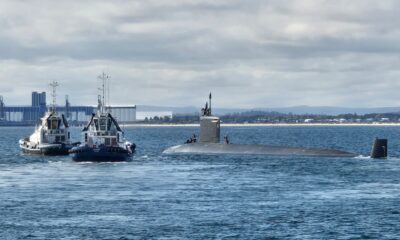 Submarine Tendered Maintenance Period Complete, USS Hawaii (SSN 776) departs HMAS Stirling