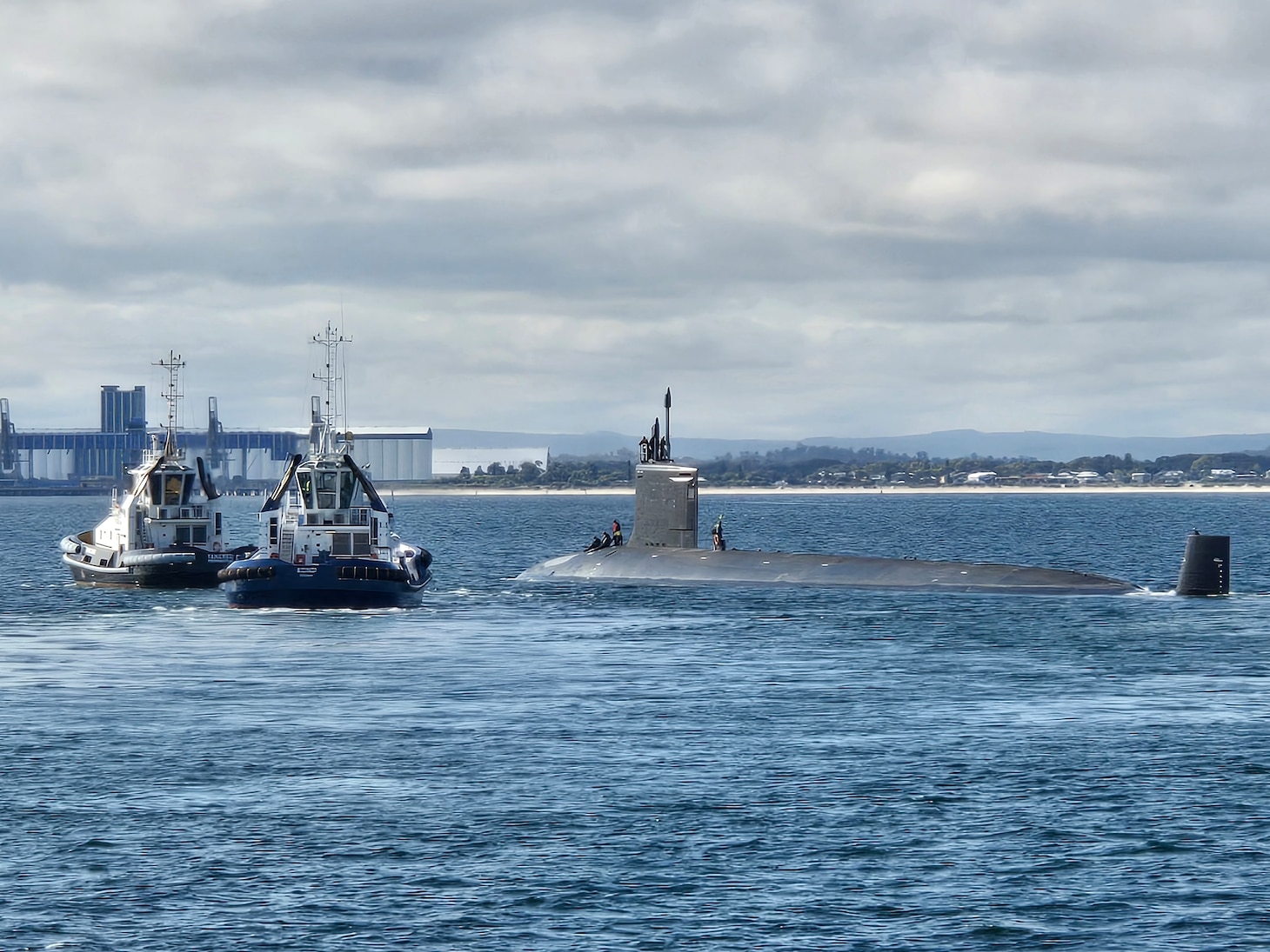 Submarine Tendered Maintenance Period Complete, USS Hawaii (SSN 776) departs HMAS Stirling