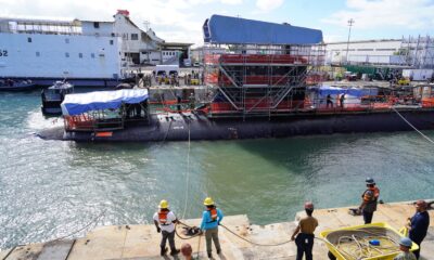 Pearl Harbor Naval Shipyard Begins USS North Carolina Submarine Maintenance