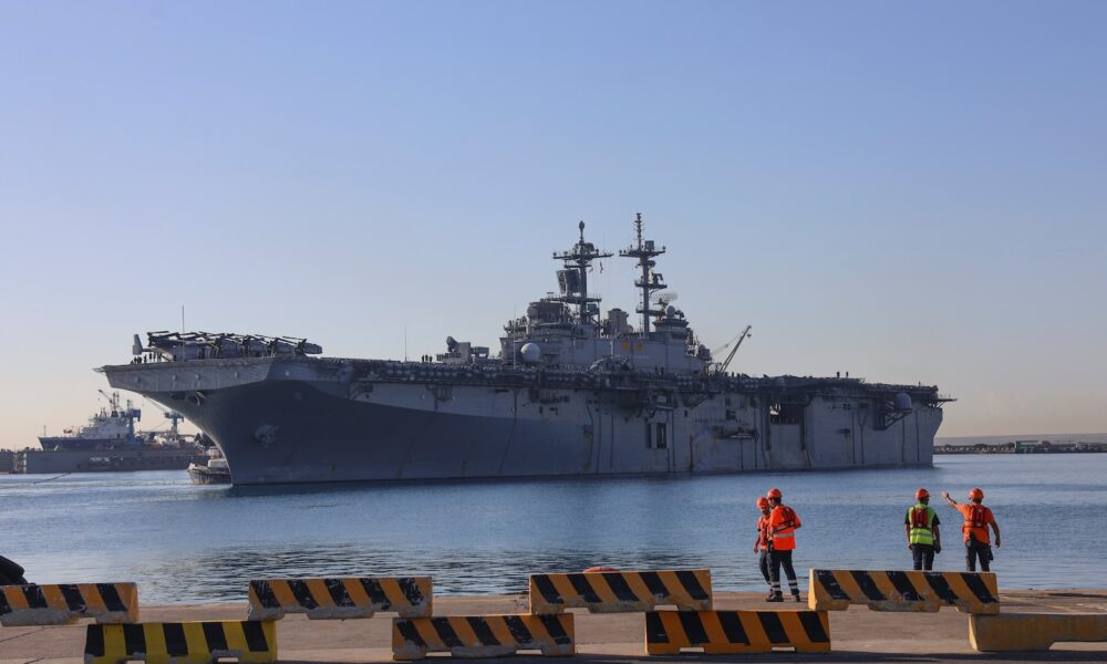 USS Wasp (LHD 1) Arrives in Limassol, Cyprus for Mid-Deployment Voyage Repair