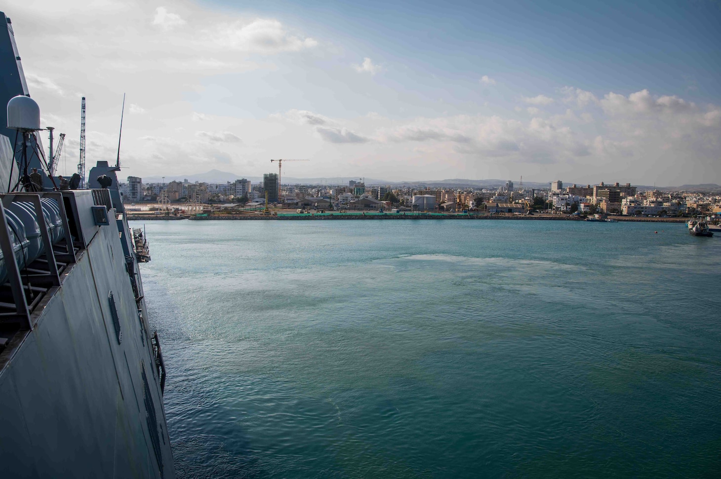 USS New York Arrives in Larnaca, Cyprus for Port Visit