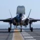 F-35B test jet begins sea trials with Japanese multi-functional destroyer in eastern Pacific Ocean