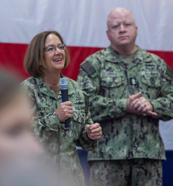 CNO Franchetti and MCPON Honea visit NSWC Panama City Division