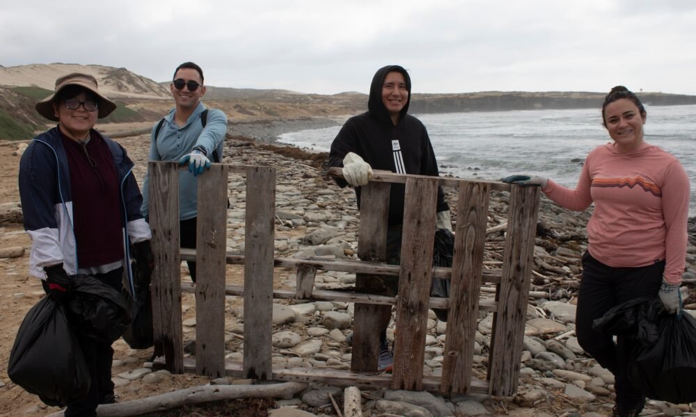 Joint forces remove 1,160 pounds of trash from remote San Nicolas Island beach