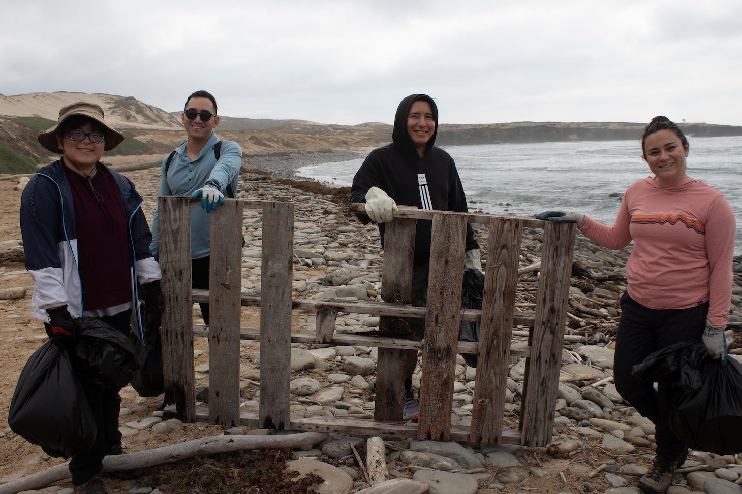 Joint forces remove 1,160 pounds of trash from remote San Nicolas Island beach