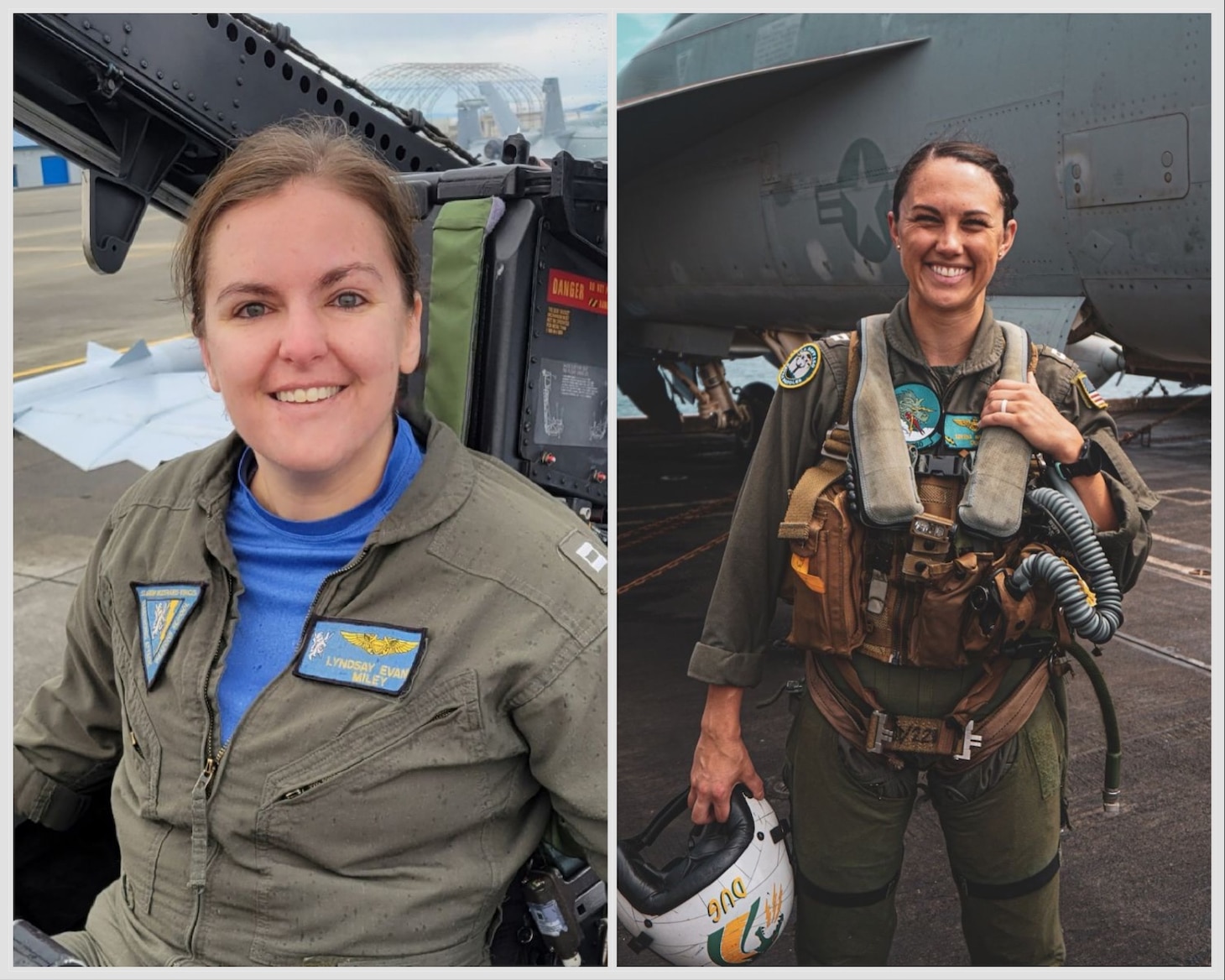 Remembering Two Trailblazing Aviators: Lt. Cmdr. Lyndsay “Miley” Evans and Lt. Serena “Dug” Wileman