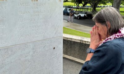 Navy Families Honor Fallen Service Members at POW/MIA Recognition Day Rosette Ceremony