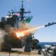 The Arleigh Burke-class guided-missile destroyer USS Fitzgerald (DDG 62), while participating in Exercise Rim of the Pacific (RIMPAC) 2024, fires the first naval strike missile from a U.S. destroyer July 18.