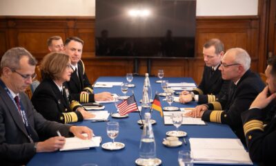 Readout of Chief of Naval Operations Adm. Lisa Franchetti’s Meeting Inspector of the German Navy Vice Adm. Jan Christian Kaack