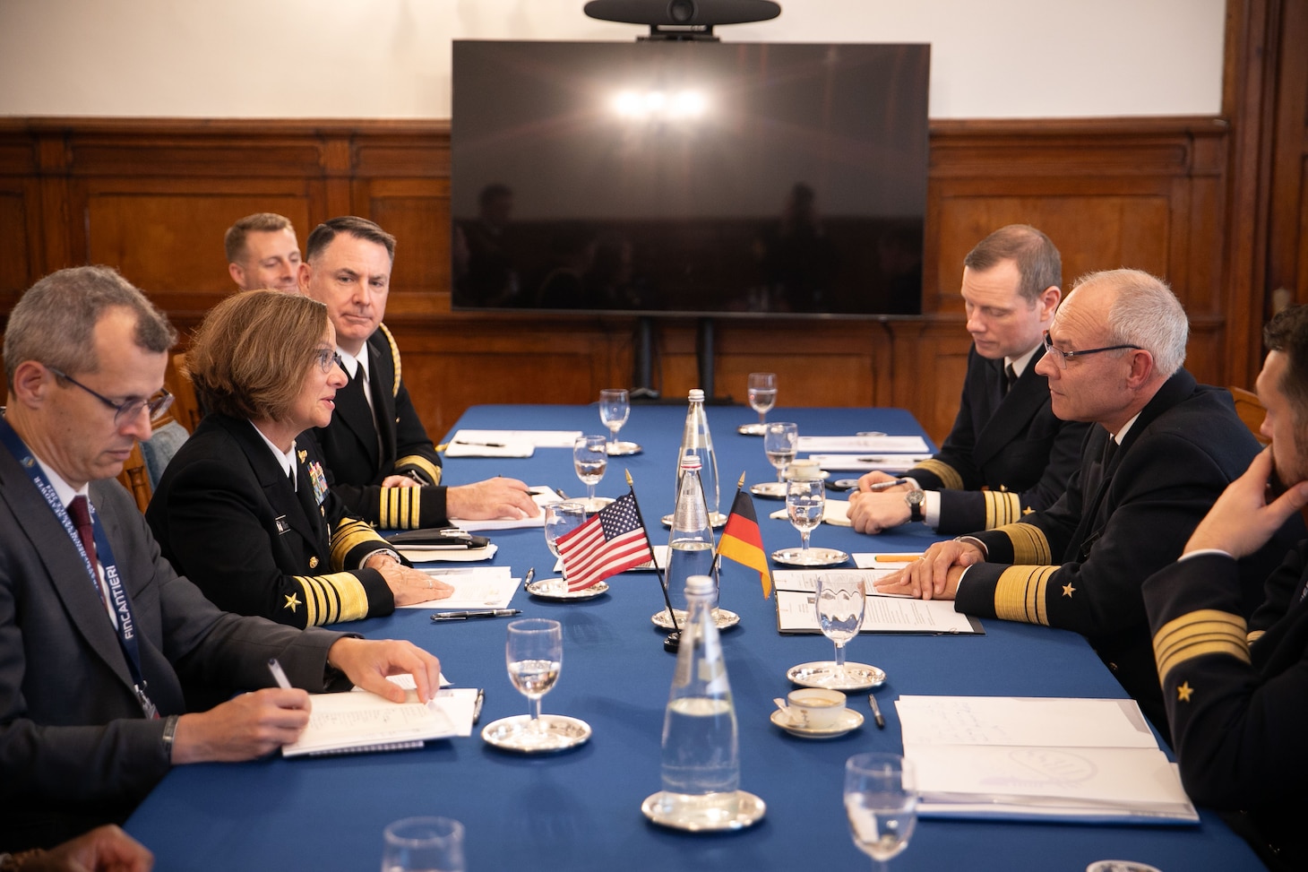 Readout of Chief of Naval Operations Adm. Lisa Franchetti’s Meeting Inspector of the German Navy Vice Adm. Jan Christian Kaack