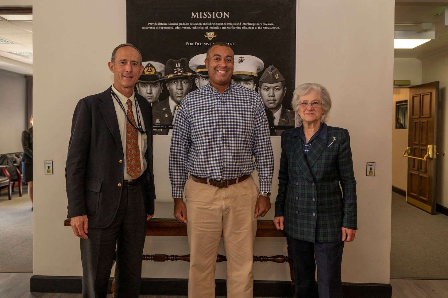 Assistant Secretary of the Navy (Manpower & Reserve Affairs) Franklin R. Parker visits Cal State Maritime Academy, Naval Postgraduate School, and the Gordian Knot Center for National Security at Stanford University.