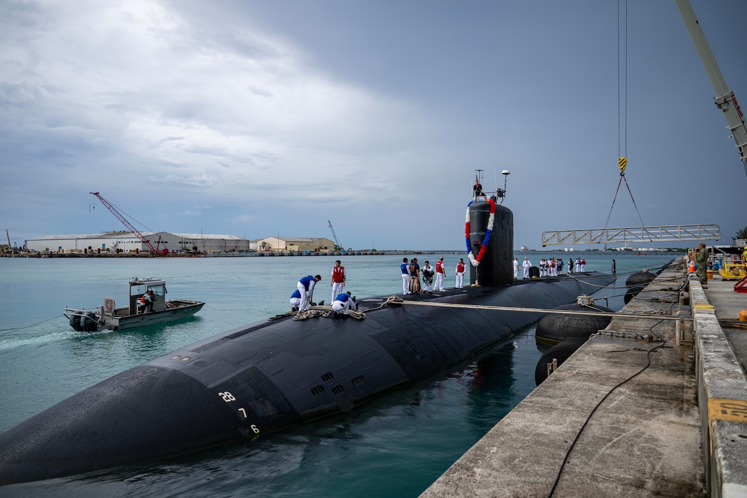 USS Annapolis Returns Home to Naval Base Guam Following Indo-Pacific Deployment