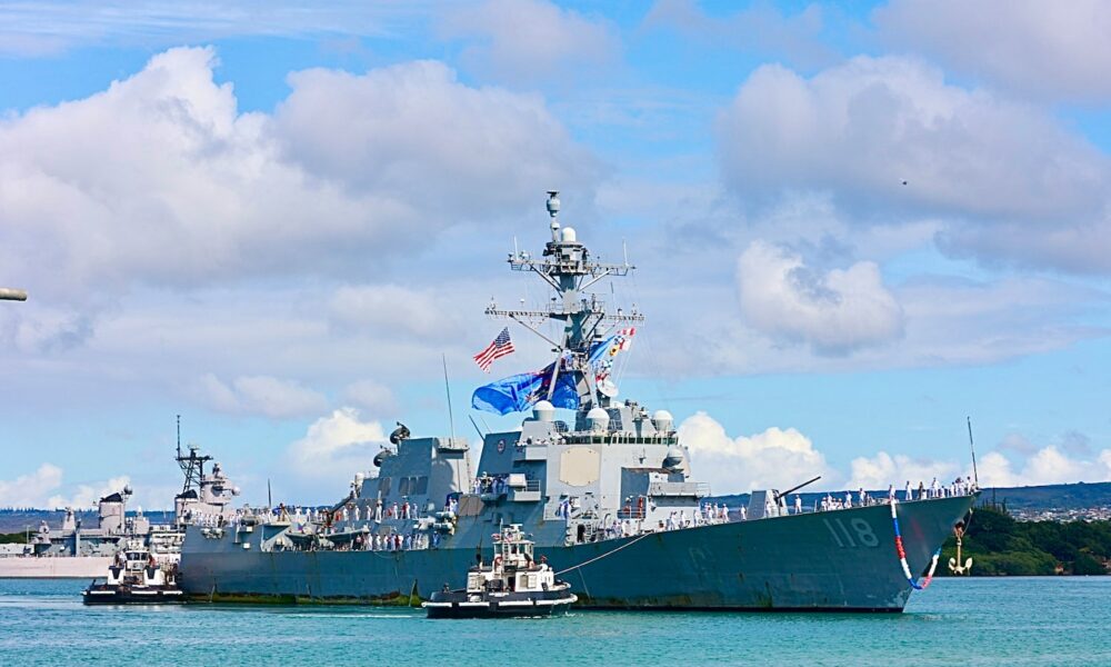 USS Daniel Inouye Returns from Maiden Deployment